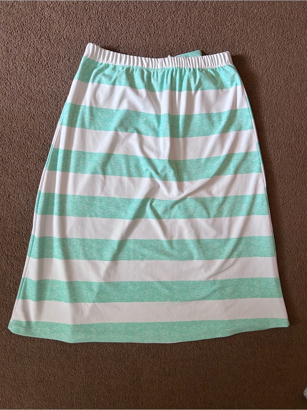 Ada Faye Athletic SwimSkirt Women’s Med Leggings Sea Green&White Midi Length - Picture 11 of 11